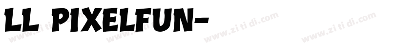 LL PixelFun字体转换